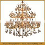 Gold Color Crystal Wedding Chandelier&modern Crystal Candle Chandelier Lamp thumbnail-1