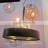 Hot Sale LED+G9 Lron Indoor Projects Decoration Chandelier Pendant Lamp for Bar Hotel Restaurant PLP8087-C-8 thumbnail-1