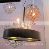 Hot sale LED+G9 lron Indoor Projects Decoration Chandelier pendant lamp for bar hotel restaurant PLP8087-C-8