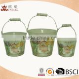 Fashion style popular metal water bucket for common use