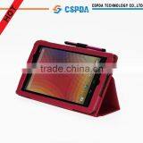 2013 New Arrival Folio Back Stand Leather Case Cover for Google Nexus 7 2