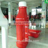 factory make big red plastic thick formed show rack