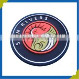 Custom Cheap Factory Directly Sale Embossed Soft Rubber Patch /Pvc Patch/Rubber logo
