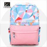 Custom Leather School Backpack 2016 China