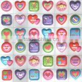 Cartoon Epoxy Resin Stickers Dome Sticker Polyurethane Dome Stickers