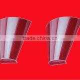 Injection Mold Manufacture Custom Made 2.5mm Plastic Irregular Curve Optical Lens