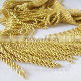 Decorative gold bullion firnge for curtain