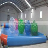 used inflatable water ball pool for kids