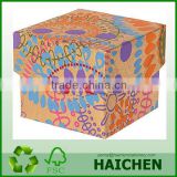 2014 Hot sell paper gift packaging box