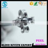 HOT SELLING OPEN END MANUFACTURER TRUSS HEAD ALUMINUM STEEL POP PEEL TYPE RIVETS thumbnail-5