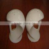Ceramic White Salt and Pepper Shaker thumbnail-1
