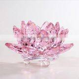 Wedding Favors Wholesale Crystal Lotus Flower Candel Holder thumbnail-4