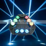 9*12W RGBW 4 in1 LED Led Beam Moving Head Spider Light