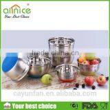 Stainless Steel Salad Bowl With Silicone Bottom