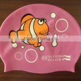 2014 Hot Selling Lovely High Quality Silicone Diving Caps thumbnail-3