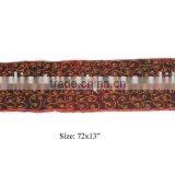 Dining Table Runner, Blue Table Runner, Cheap Table Runners thumbnail-1