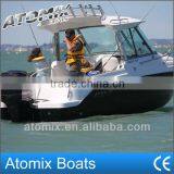 6m Fiberglass Fishing Boat With Outboard Engine (600 Hard Top Fisherman) thumbnail-5