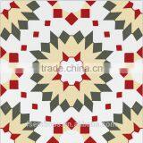 200*200mm Red Color Moroccan Decorative Wall Tile Non-slip Kitchen Floor Tile thumbnail-2