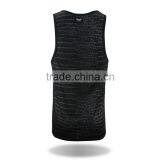 Shenzhen Wholesale Black Blank Drop Armhole Tank Top thumbnail-2