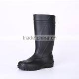 2016 Wholesale Cheap Black Safety PVC Rain Boots, Steel Toe Insert Safety Boots thumbnail-5
