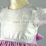 Boutique Ruffle Pink Formal Dress Patterns for Girls thumbnail-2