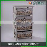 Children Toys Storage Wooden Drawer Cabinets thumbnail-2