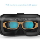 Spherical Lens Design OEM Cardboard Plastic 2nd Generation 3D Glasses Virtual Reality