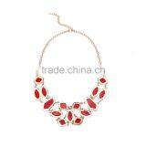 2016 Spring New Collection Europe Resin Stone Big Necklace On Sale