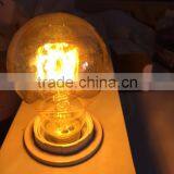 Led New Filament Style Bulb Gold Decoration Led Curved Edison Bulb A60/G125/G95/ST64 Quality Choice