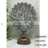 2013 Hot Selling Vivid Resin Peacock for Wedding