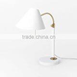 11.23-15 1950s and '60s Slim Profile and Cone-shaped Shade Are Inspired Vintage Mid Century Task Table Lamp Quality Choice thumbnail-6