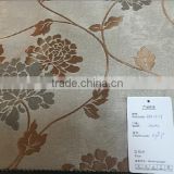 New arrival 100% Polyester Large Jacquard Double-peony design Blackout fabric for Window
