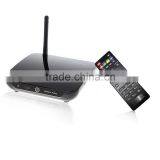 XBMC tv Box for Watch High Definition TV on Free Channels and OS Android 4.4.2 Lollipop Miracast Function Television Set Topbox