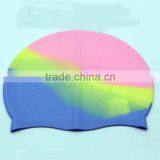 Chinese Design Your Own Swim Cap With Custom Printing Free Art Work,Colorful Printing Silicon Swimming Cap thumbnail-4