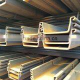 steel sheet pile 400*170 sheet piling prices for sale