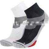 Black Cotton Mens Cycling Sock thumbnail-1