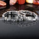 Fashion Chain Bracelet Hot Sale For Woman Supplier High Quality Stainless Steel Bicycle Chain Bracelet thumbnail-6