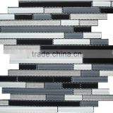 HG-CDT415001 Black and white wall tiles mosaic