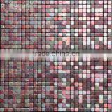 High quality colorful mixed sizes aluminium mosaic tile