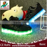 scarpe led RECHARGEABLE tpu/abs/led material and shoe light style adult shoes with lights