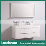 Double Resin Wash Basin Bathroom Vanities