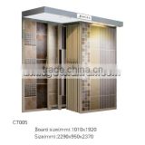 tsianfan ceramic tiles display metal racks stands/showroom display racks stands for porcelain tiles CT005