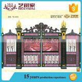 Customized Aluminum Main Gate Designs, Gate Design, Different Steel Gate Designs thumbnail-3