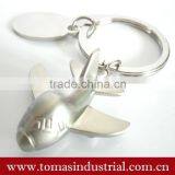 Guangzhou Hot Sale Wholesale Custom 3D Airplane Metal Keychains
