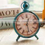 Antique Metal Table Time Clocks Decorative