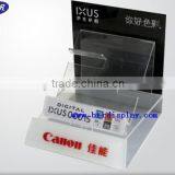 Custom Acrylic Canon Camera Display Stand With Logo