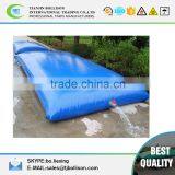 PVC Bladder Inflatable Water Storage Tanks , High Strength Coated Fabric 10500lt thumbnail-1