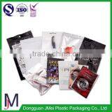 China Hot Plastic Heat Seal Bag With Zipper/three Sides Zip Lock Sealed Pouch thumbnail-3