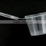 Plastic Sauce Container Round Clear Cup With Lid 0.75oz, 1oz,1.5oz, 2 Oz,