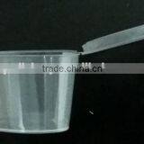 Plastic Heart-shaped Sauce Container 1.5oz thumbnail-3